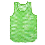 Mens Tank Tops Transparent Big Mesh Sleeveless Singlet