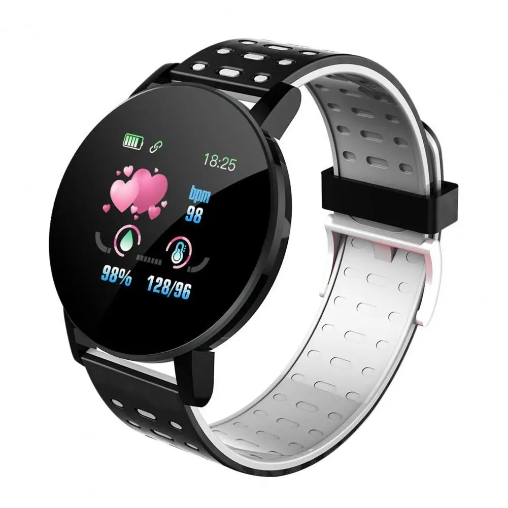 119 Plus Useful Smart Wristwatch Rechargeable Multifunctional Waterproof