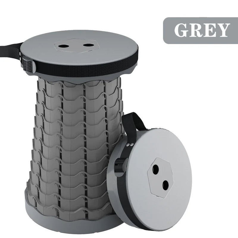 Portable Folding Camping Stools, Outdoor Telescopic Picnic Stools,