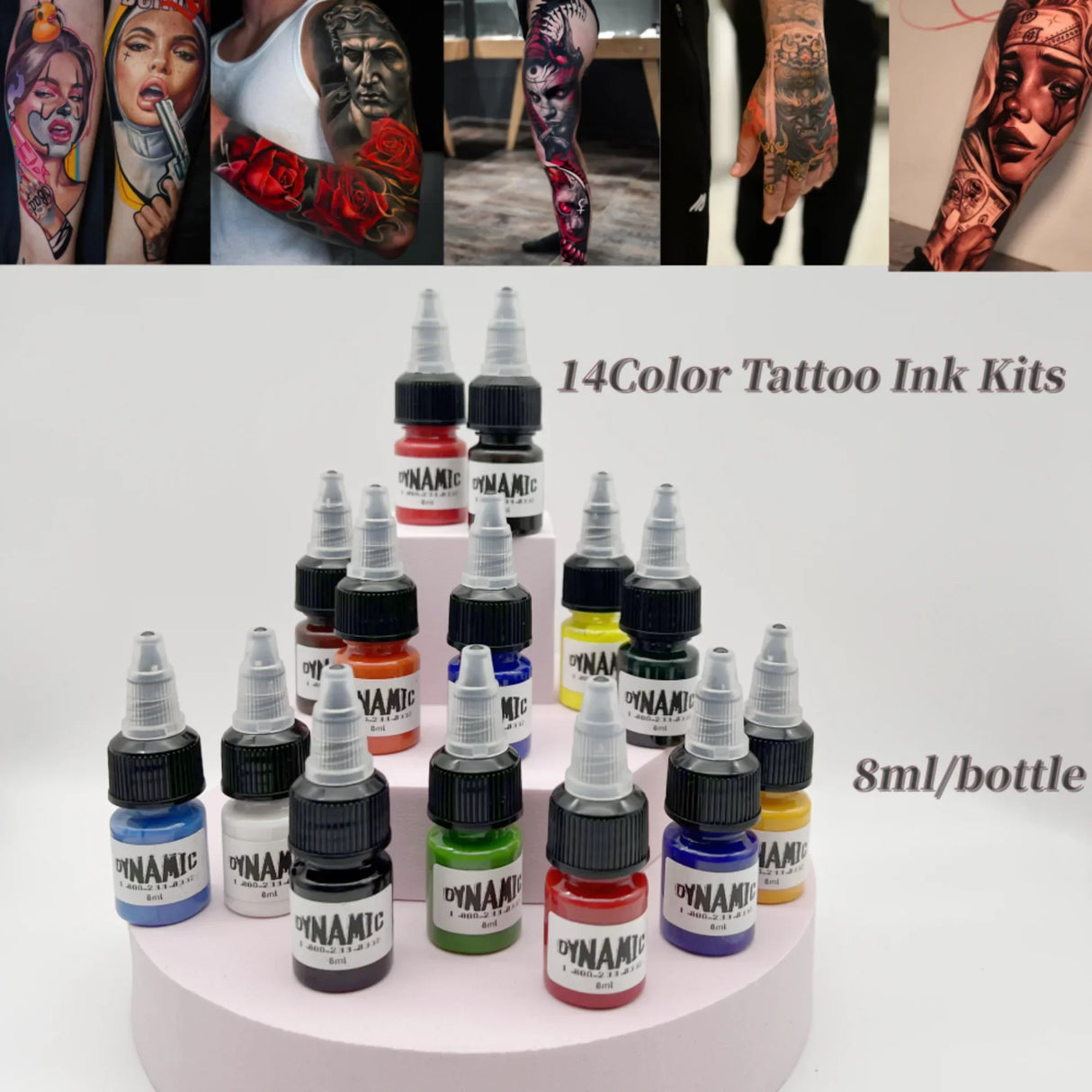 14Colors Professional Tattoo ink for Body Art Natural