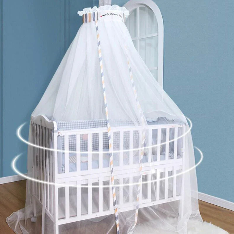 Baby Cradle Bed Mesh Mosquito Nets Foldable Summer