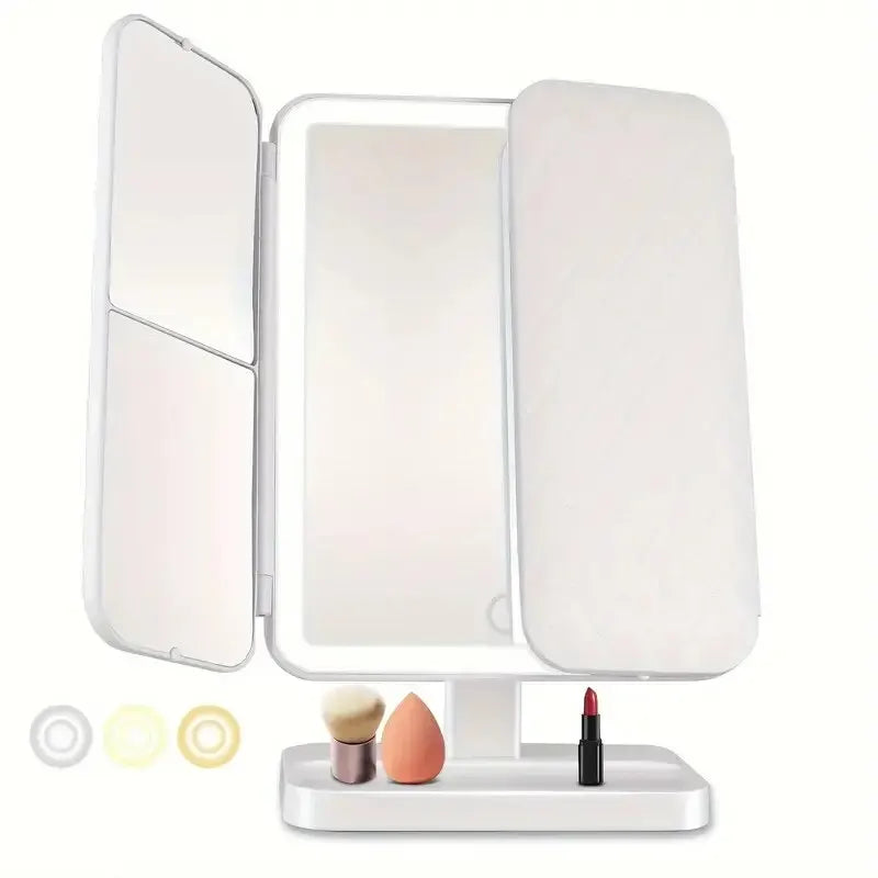 Makeup Mirror With Lights, 2X 3X Magnification, Lighted