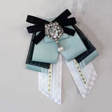 Korean Women's Lolita Bow Tie Brooch Fashion Cosplay