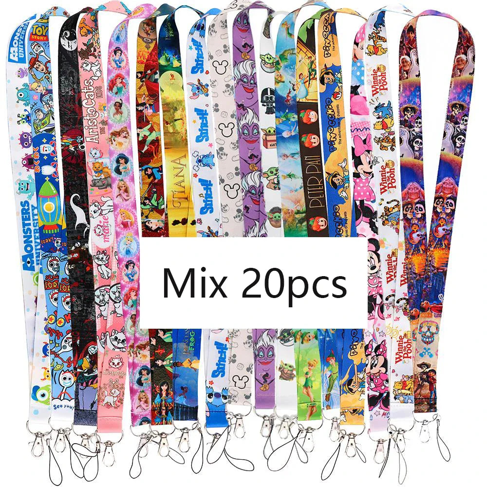 FI37 Wholesale 20pcslot Strap Movie Neck Lanyard for