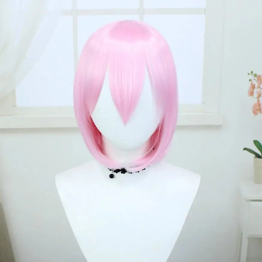 Short 11.8 Inches Straight Synthetic Wig for Cosplay