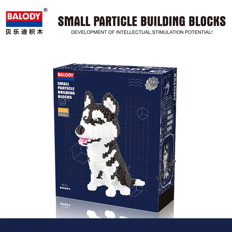 Balody Cartoon Teddy Corgi Collie Pet Dog Dachshund