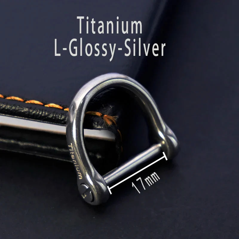 HighEnd Titanium Keychain Luxury Men Car Key Chain