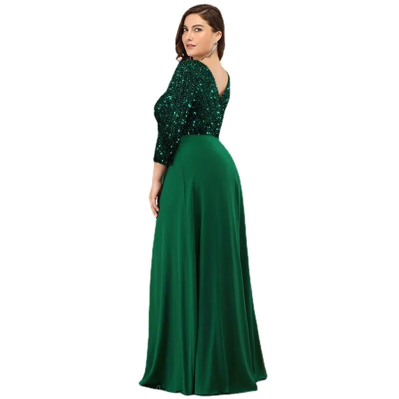 Plus Size Dresses for Women 2023 Elegant Sequin