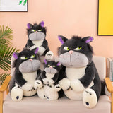 30-60cm Genuine Disney Lucifer Plush Toy Kawaii Stuffed