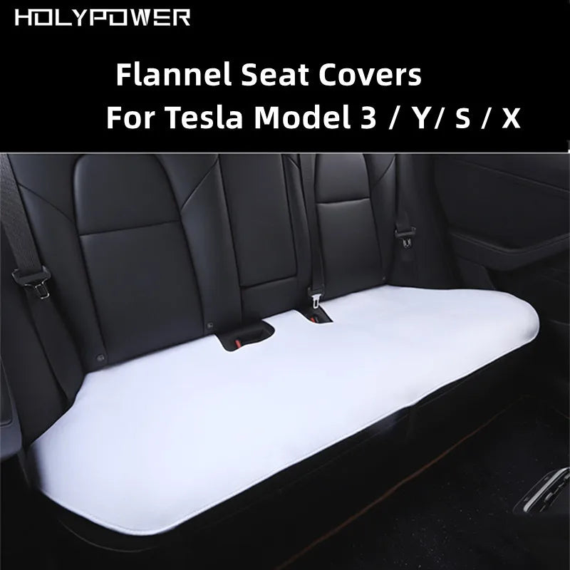 High Quality Flannel Upholstered Seat Cover For Tesla