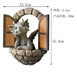 1pc NEW Cute Little Dragon Dinosaur Meditation Reading