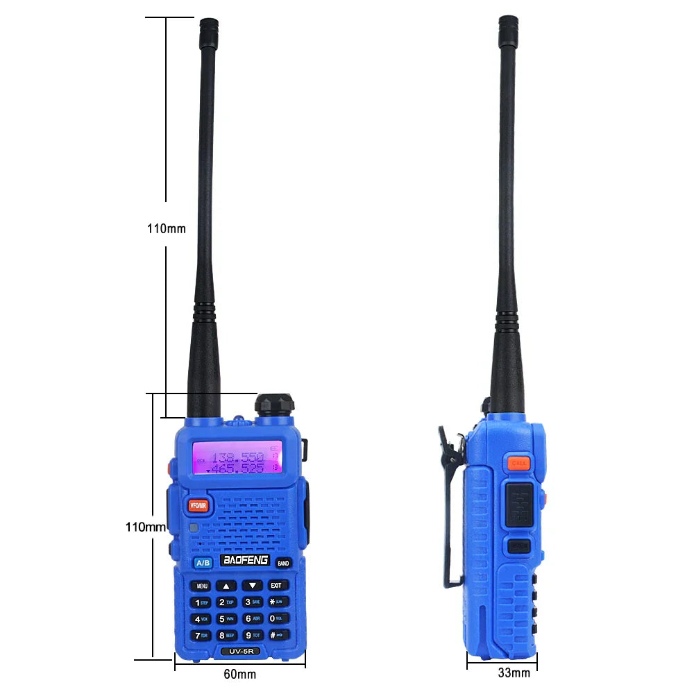 Baofeng UV-5R Dual Band Walkie Talkie VHF 136-174MHz
