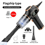 Wireless Handheld Vacuum Cleaner 120W Powerful Electric Portable