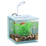Small Fish Tank With Built-in USB Water Pump