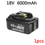 for Makita 18V 6000mAh Rechargeable Power Tools Battery