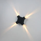 Cross Star Light Outdoor Porch Lights LED Garden