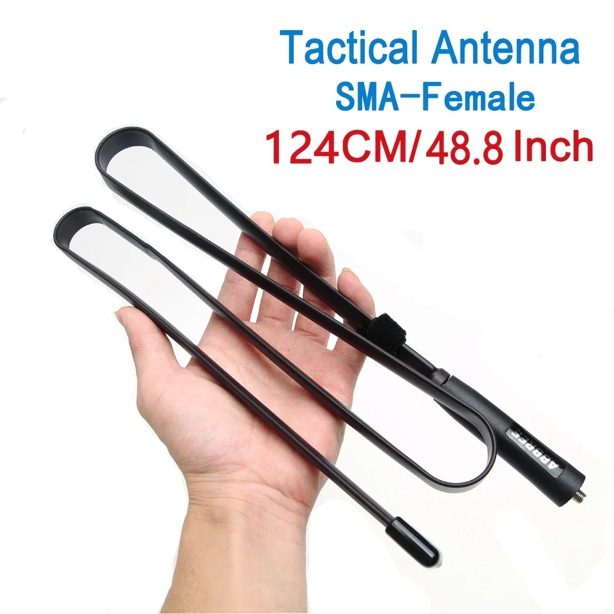 ABBREE CS Tactical Antenna SMA-Female Dual Band VHF