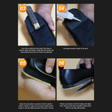 124PCS Rubber Glue on Heels Grip Pads Shoe