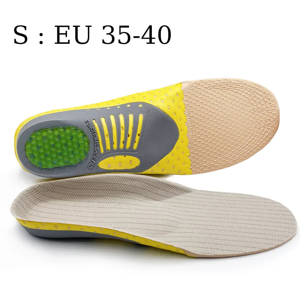 Premium Orthotic Gel Insoles Orthopedic Flat Foot Health