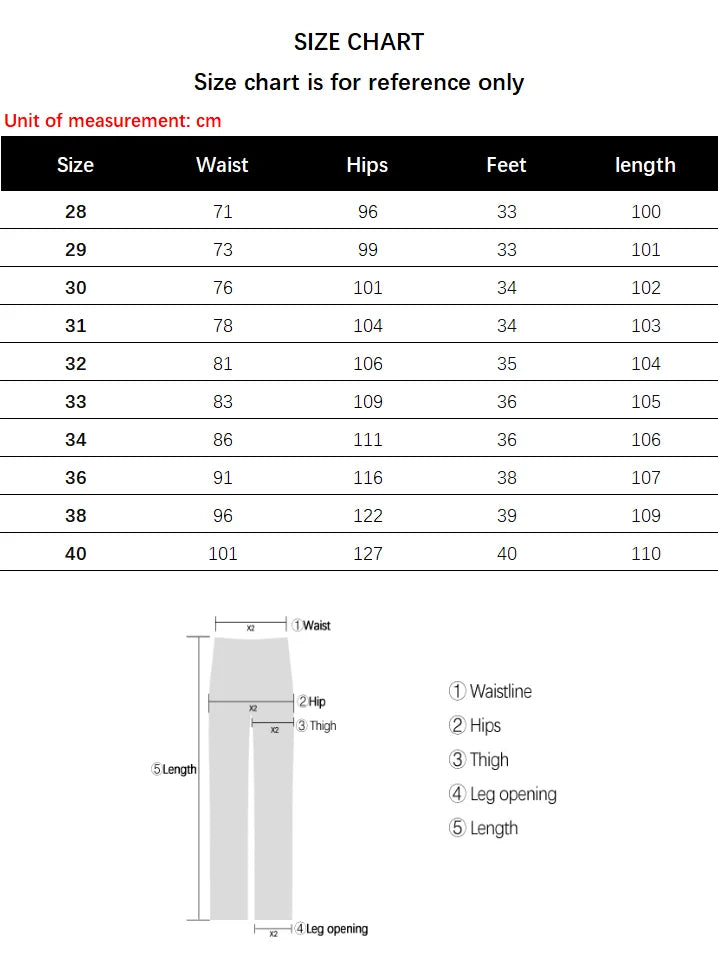 Distressed Ripped Jeans Men's Retro Blue Fashion Slim