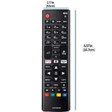 SMYTH Remote Control AKB75095308 Replaced LG Smart TV