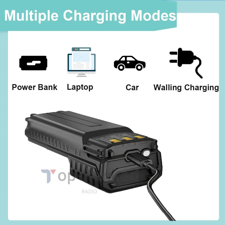 BF-F8HP Battery BaoFeng UV-5R USB Type c Original