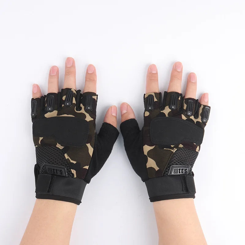 Tactical gloves, half finger riding, fitness, Yunda gloves,