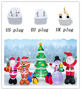 Christmas Inflatable Decoration Toy Built-in LED Lights Inflatable