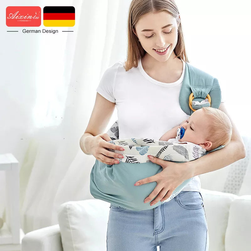 Cotton Wrap Sling Baby Carries Newborn Safety Ring