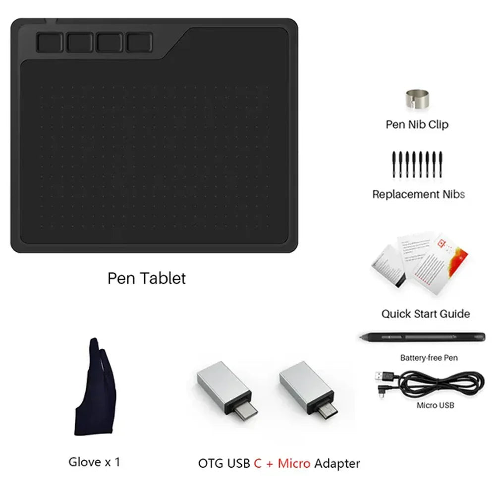 GAOMON S620 6.5 x 4 Inches Digital Tablet