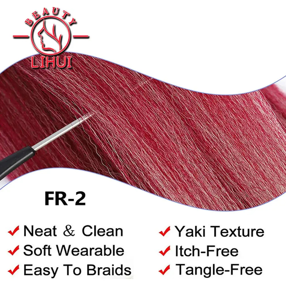 Braiding Hair Pre-stretched Synthetic Jumbo Braiding Hair Extensions