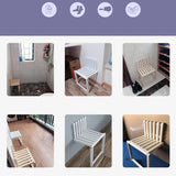 Folding Footstool Wall-Mounted Wall Folding Porch Chair Door
