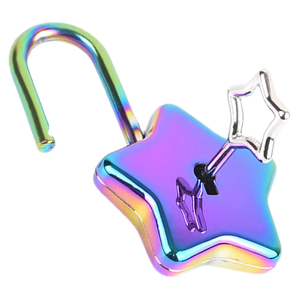 An Fittings Laptop Padlock Star for DIY Shaped
