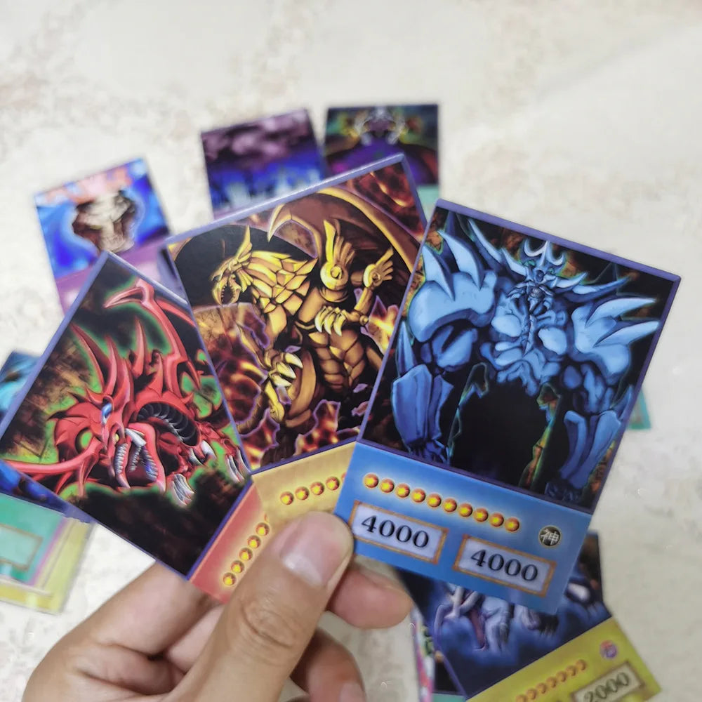 100pcs Yu Gi Oh Flash Cards Duel Monsters