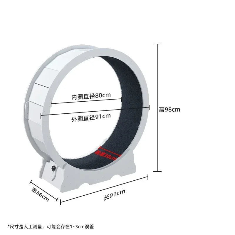 Interactive Cat Running Wheel for Indoor Exercise and