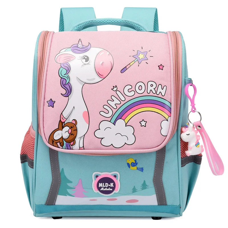 Children Schoolbag Schoolchild Backpack Kindergarten Cute Cartoon Space