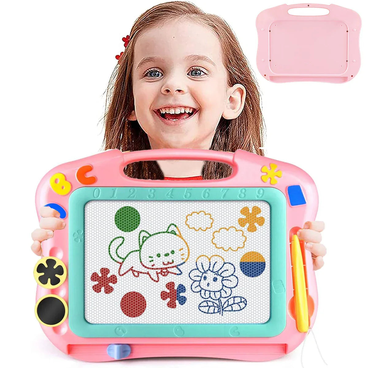 Magnetic Drawing Board for Kids Large Doodle Board