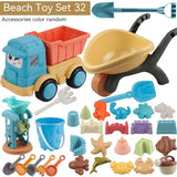 Beach Toys Sandbox Silicone Bucket Sand Toys Sandpit
