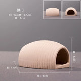 Clay Aquarium Decoration Ceramics Fish Tank Landscaping Shrimp