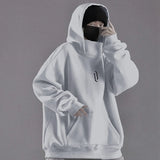 Ninja Style Japanese Hoodie 2024 Spring Turtleneck Hoodies