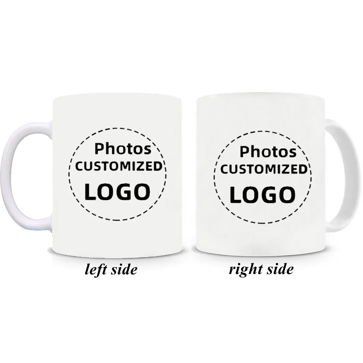 Customized Photos/Logo Printed DIY Coffee Mugs Personalized Tea