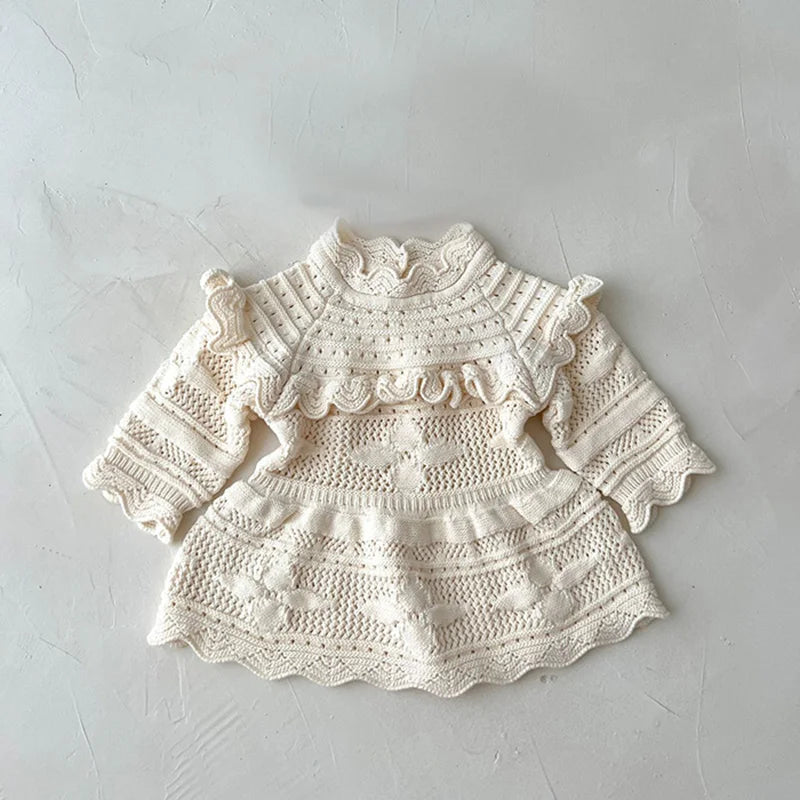 MILANCEL 2023 Baby Bodysuits Knit Infant Girls Clothes