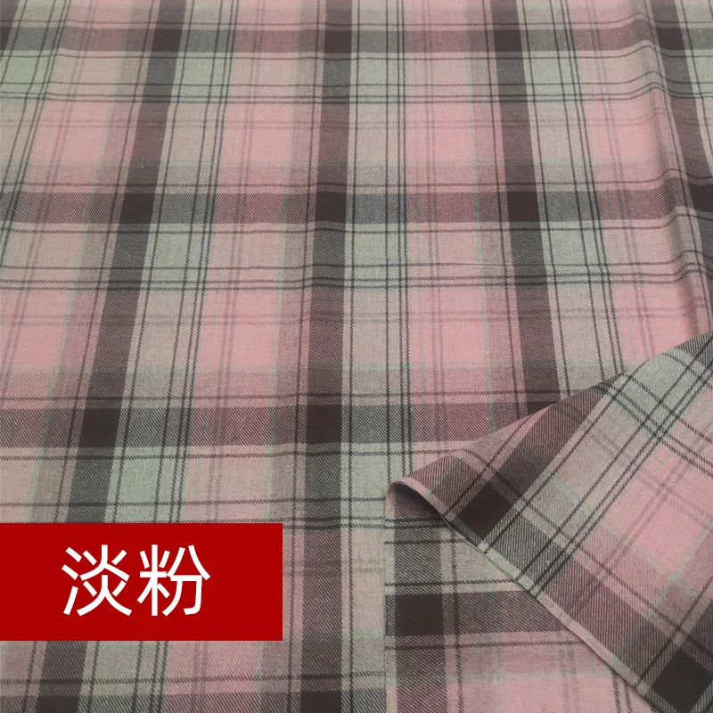 Yarn Dyed Soft Thickening Grinding Wool Plaid Fabric