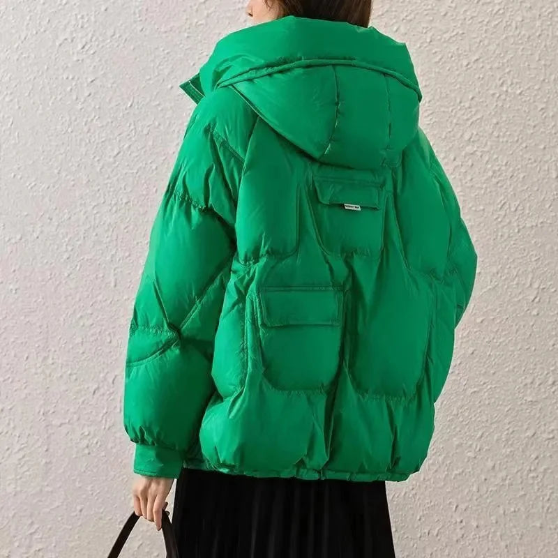 2023 New Winter Jacket Women's Parkas Thicken Overcoat