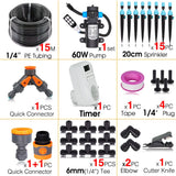 Smart Wifi/Bluetooth Compatible Timer Watering Systems for Garden