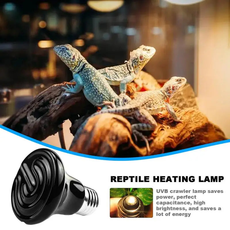 Reptile Heat Bulbs UVB Habitat Basking Lamp For