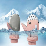 Kids Ski Gloves Cartoon Children Winter Outdoor Sport