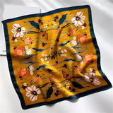 100 Real Silk Square Scarves Women Bandana High