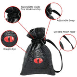 PU Leather Dice Bag Creative Dragon Eye Pattern