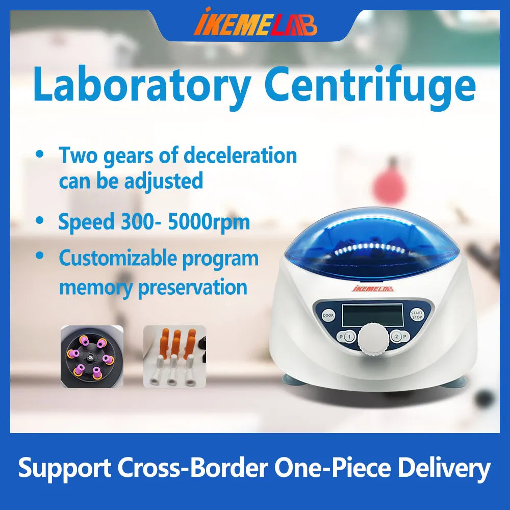 In Stock IKEME Laboratory Centrifuge Low-Speed 300-5000rpm PRF
